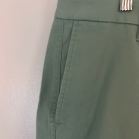 J. Crew Factory Women's High Rise Girlfriend Chino Pants Green 16 P Petite New - Picture 4 of 8